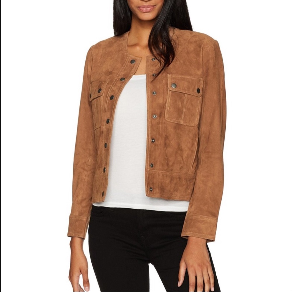 NWT Lucky Brand Suede Jacket
